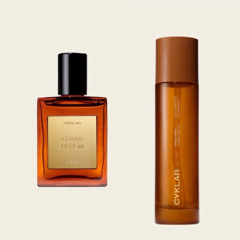 Bundle for Hope: CYKLAR CEDAR SUPREME Perfume Oil & VANILLA VERVE Body Oil